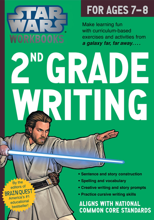 Star Wars Workbook: 2nd Grade Writing (Star Wars Workbooks) Paperback