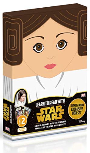 Learn to Read with Star Wars Boxed Set (Leia) - 3 Level 2 DK Readers + Poster