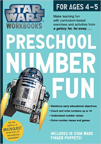 Star Wars Workbook: Preschool Number Fun (Star Wars Workbooks) Ages 4-5