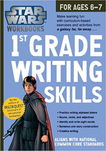 Star Wars Workbook: 1st Grade Writing Skills (Star Wars Workbooks) Ages 6-7