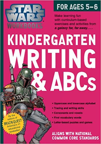 Star Wars Workbook: Kindergarten Writing and ABCs (Star Wars Workbooks) Ages 5-6
