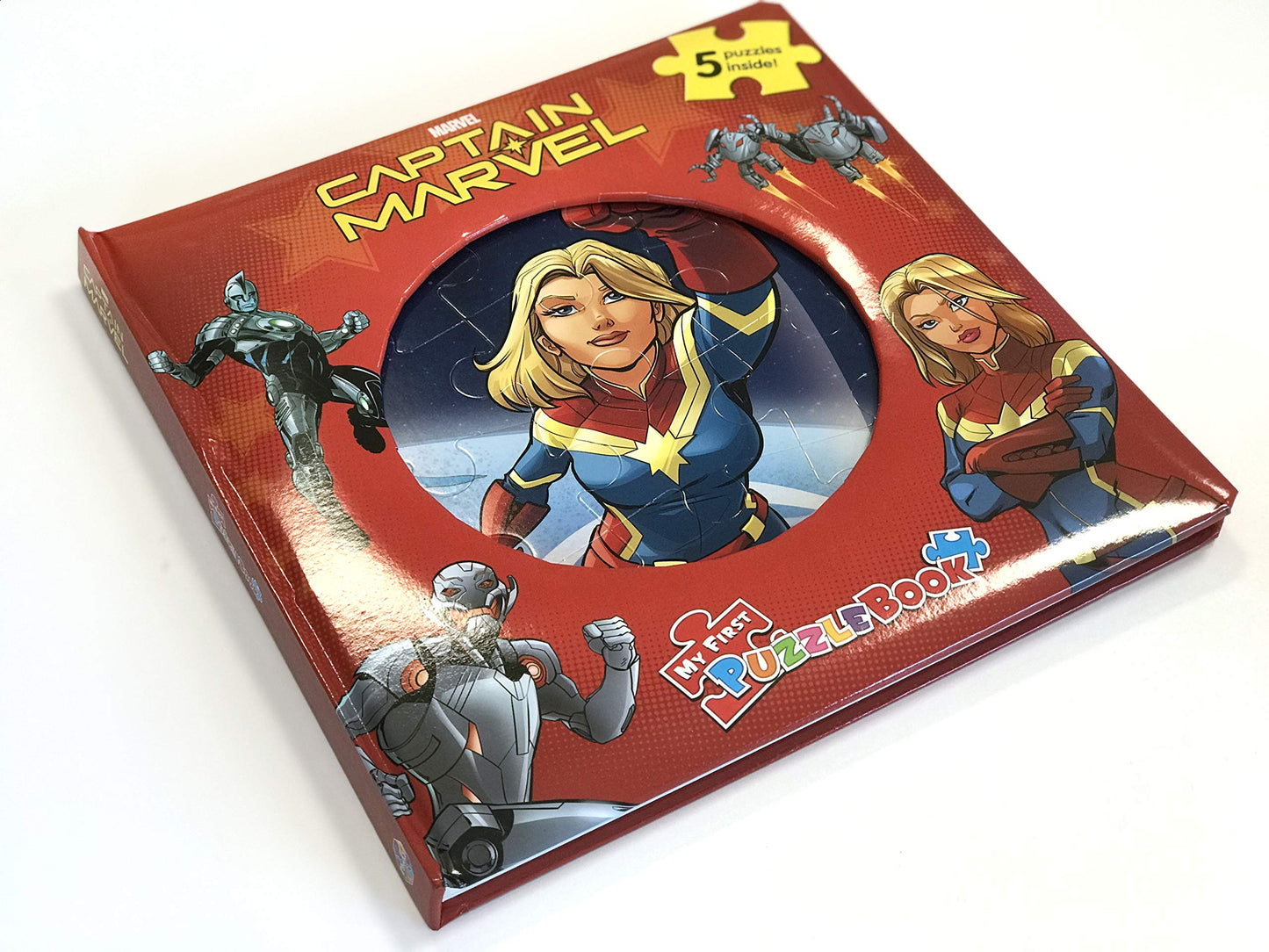 Marvel Captain Marvel My First Puzzle Book Board book