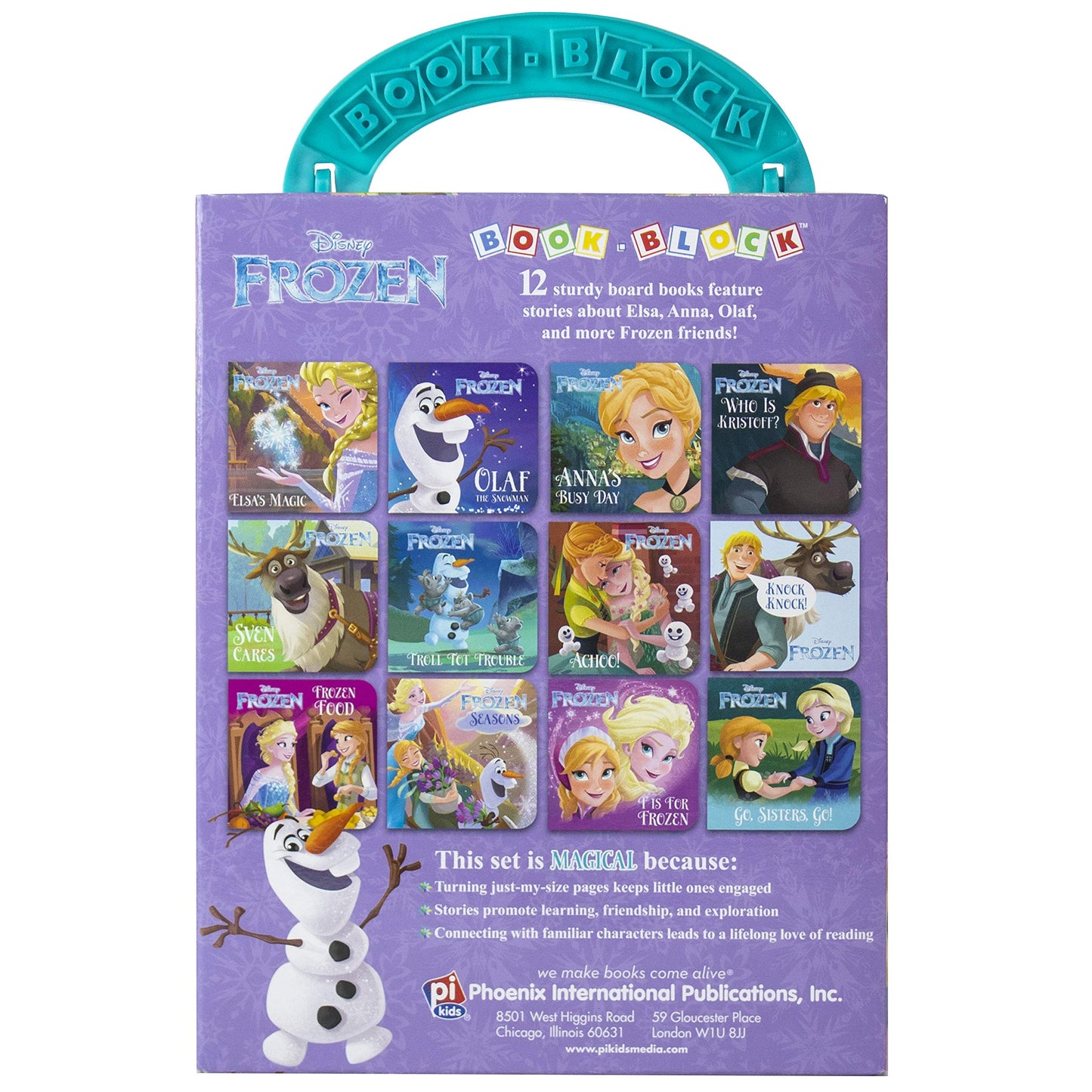 Disney - Frozen My First Library Board Book Block 12-Book Set -Kids Board Book