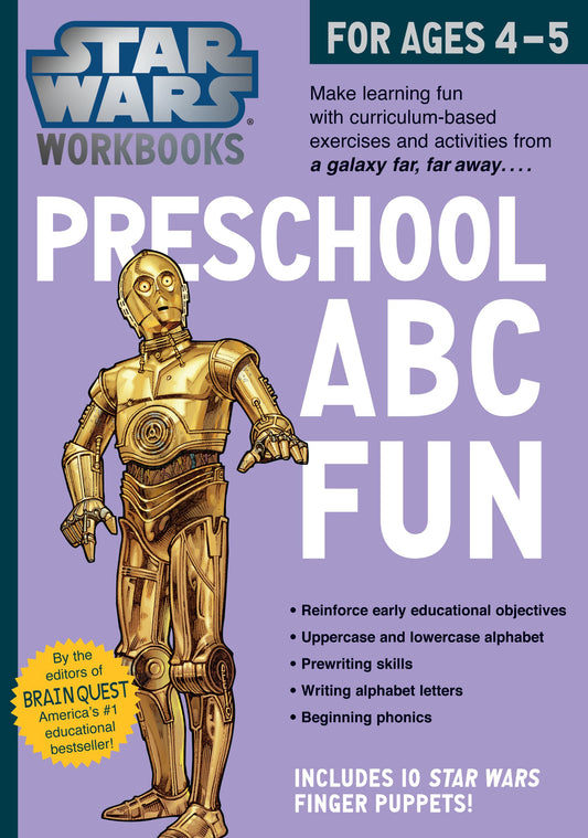 Star Wars Workbook: Preschool ABC Fun (Star Wars Workbooks) Paperback