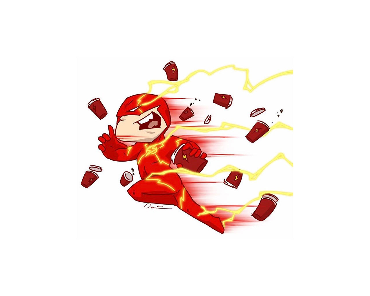 Flash Coffee Sticker