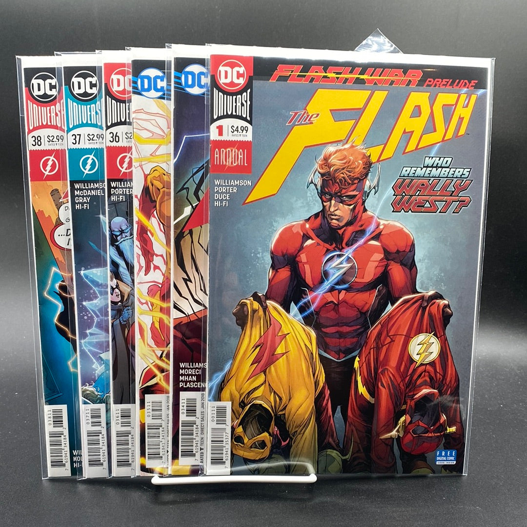 The Flash Vol 6 Cold Day In Hell Annual #1, #34-38