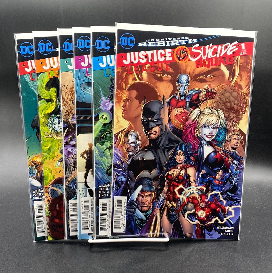 Justice League VS Suicide Squad 1-6 (Complete Set)